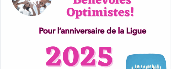 Appel à bénévoles optimistes